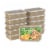 Bentogo® Prep Quick and Easy Meal Prep Containers - Gold Perspective: back