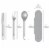 Bentgo® Portable Travel Utensil Set Perspective: back