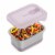 Bentgo® Microsteel 3 Cup Constainer - Dusk Perspective: back