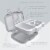 Bentgo Silver Glitter Kids Lunch Box Perspective: back