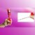 Dizzy Gels: Battery Operated Fun Vibrating Gel Pens - Pink Perspective: back