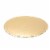 12-Pack Round Cake Boards, Cardboard Scalloped Cake Circle Bases, 10 Inches Diameter, Gold Perspective: back
