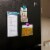 Floral Magnetic Notepads for Refrigerator, 60 Sheets Each (4 x 8 In, 6 Pack) Perspective: back