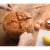 Juvale Unbleached Baking Parchment Paper Rounds with Easy Lift Tabs (9 in, 100 Sheets) Perspective: back