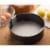 100 Sheets 9" Non Stick Parchment Paper with Easy Lift Tab, for Baking, Dutch Oven, Air Fryer Perspective: back