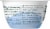 Chobani® Wild Blueberry Less Sugar Low Fat Greek Yogurt Cup Perspective: back