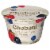Chobani® Vanilla with Mixed Berry on the Bottom Low Fat Greek Yogurt Cup Perspective: back