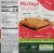 Sprout Organics PB & Yayz Peanut Butter & Strawberry Bars Perspective: back