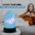 Himalayan Glow Salt Silhoutte Lamp - Heart Perspective: back