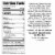 WonderSlim Protein Snack Bar, Oatmeal Cinnamon Raisin (7ct) Perspective: back