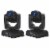 ADJ Pocket Pro Pak DJ LED Moving Stage Lighting Heads Set with F4 PAR Padded Bag Perspective: back