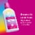 hello Mouthwash for Kids with Unicorn Bubble Gum Flavor Perspective: back