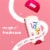 hello Unicorn Aluminum Free Deodorant for Women and Men with Shea Butter 24 Hour Freshness Perspective: back