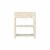 Reynolds 1 Drawer Accent Table Perspective: back