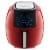 GoWISE USA 5.8-QT 8-in-1 Digital Air Fryer, Chili Red Perspective: back