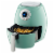 GoWISE USA GW22661 2.75-Quart Digital 50 Recipes for your Air Fryer Book, Mint Perspective: back