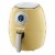 GoWISE USA 2.75-Quart Digital Air Fryer, Majestic Yellow Perspective: back