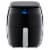 GoWISE USA 5.0-Quart 1500-Watt Digital Air Fryer, (Black) Perspective: back