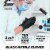 1st Choice Black Nitrile Disposable Exam Gloves, 3 Mil, Large, 100 Perspective: back