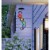 Alpine 28 In. Solar Color Changing Flower Mobile QLP840SLR-CC Perspective: back
