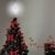 Alpine Transparent LED 11 In. Star Christmas Tree Topper COR212WT-TM Perspective: back