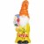 Alpine 24 In. H. MGO Gnome Statue with To Gnome Me Is To Love Me Verse ZTY122 Perspective: back