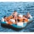 Bestway Hydro-Force Rapid Rider 4 Person Inflatable River Tube Lounger, Orange Perspective: back