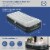 Sealy Tritech Queen Sized 16 Air Mattress Bed 2 Person w/Built-In AC Pump & Bag Perspective: back