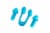 Bestway® Hydro-Swim™ Nose Clip & Ear Plug Set - Blue Perspective: back