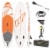 Bestway Hydro Force Inflatable Aqua Journey Stand Up Paddle Board Perspective: back