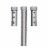 Universal Walker Wheels, 5 , 1 Pair Perspective: back