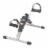 Drive Medical Folding Exercise Peddler with Electronic Display, Black Perspective: back