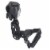 Drive Medical Trekker Gait Trainer Large Adjustable Height Thigh Prompts, Black Perspective: back