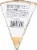 Felix Handmade and Cave Aged Blue Cheese Wedge Perspective: back