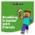 Colgate Battery Powered Minecraft Toothbrush for Kids with Extra Soft Bristles Perspective: back