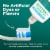 Tom’s of Maine Whiten Plus Coconut Oil Fluoride Free Toothpaste with Gentle Mint Flavor Perspective: back