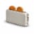 Bella® 2 Slice Slim Toaster Perspective: back