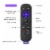 Roku Voice Remote Pro 2nd Edition Perspective: back