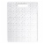 Architec™ White Gripper Cutting Board Perspective: back