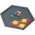 Learning Advantage Pattern Block Trays Set of 2 (CTU102842) Perspective: back