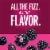 IZZE No Sugar Added Blackberry Sparkling Juice Beverage Blend Perspective: back