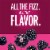 IZZE No Sugar Added Blackberry Sparkling Juice Beverage Blend Perspective: back