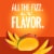 IZZE No Sugar Added Mango Sparkling Juice Beverage Blend Perspective: back