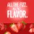 IZZE No Sugar Added Strawberry Sparkling Juice Beverage Blend Perspective: back