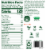 Vega® Protein & Greens Vanilla Drink Mix Perspective: back