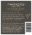 Parkers Estate Sauvignon Blanc Perspective: back