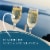 Dellatorri Prosecco Sparkling White Wine Perspective: back