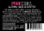 Pink Zebra Pink Sparkling Wine Perspective: back