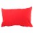 Valentine's Day Red/White Chevron Pillow Fabric Hearts Love Xoxo 60118E Perspective: back