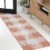 Sabine Traditional Farmhouse Bold Gingham Indoor/Outdoor Area Rug Perspective: back